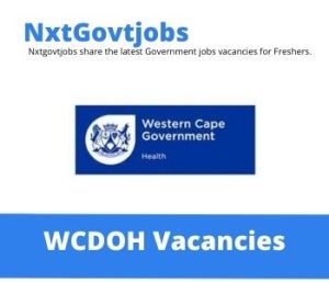 Western Cape Department of Health Vacancies 2022 @westerncapegov.erecruit.co