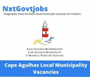 Cape Agulhas Municipality Traffic Offices Vacancies in Bredasdorp 2023