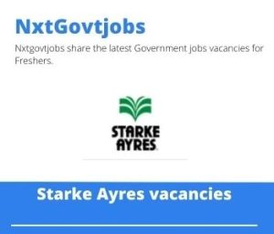 Starke Ayres Merchandiser Vacancies in George 2023
