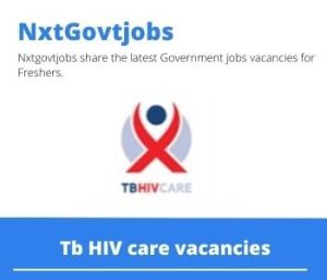 Tb HIV HTS Counsellor Vacancies in Cape Town 2023