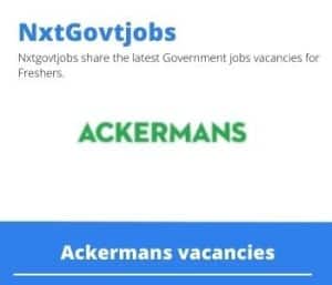 Ackermans eCommerce Merchandiser Vacancies in Kuils River – Deadline 13 Oct 2023